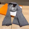 2022 Классический дизайн кашемировый шарф для мужчин и женщин Зимние шарфы Большие буквы