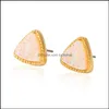 Charm Triangle Earrings Female Banquet Dress Wild Jewelry Simple Designer Drop Delivery 2021 Luckyhat Dhgtd