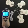 Cuidados de saúde elétrica dezenas acupuntura massageador de corpo inteiro máquina de terapia digital 12 almofadas para costas pescoço pé amy perna 29991014935