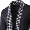 Mens Sweaters Covrlge Autumn Winter Classic Cuff Knit Cardigan High Quality Men Knitted Coats Male Knitwears MZL046 220826