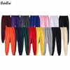 Calças masculinas Bolubao Solid Color Casual Men Brand Moda Drawstring Comprimento completo Slim Harajuku Lápis Male 220827