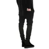 Men's Jeans Men Black Ripped Skinny Jeans Hip Hop swag Denim Scratched Biker Jeans Joggers pants Famous Brand Designer Men Trousers 220827