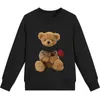 Mens Hoodies Designer Sweatshirt Womens Sweatshirts للرجال العلامة التجارية الفاخرة الأزياء الدب Hoodies M-4XL