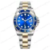 Orologio da uomo di alta qualità Asian Factory Made 2813 Orologio meccanico automatico m126610ln 41mm nero l Lunetta in ceramica m126613 Quadrante blu Acciaio inossidabile Orologi d'oro