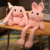3 Style Kawaii Pull Ears Rabbit Plush Toy 80CM 100CM Long Legs Rabbit Monkey Stuffed Doll Bunny Dolls Appease Creative for kids toys 53