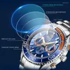 Orologi da polso WISHDOIT 2022 Orologio subacqueo alla moda da uomo Blue Top in acciaio inossidabile impermeabile per il tempo libero sportivo al quarzo