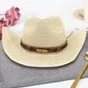 Berets Cowboy Sat Hats Classic для вечеринки Sun Protection Beach Travel Decorative