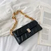 Evening Bags Chain Shoulder Bag Women 2022 Fashion PU Armpit Pleated Cloud Advanced Handbags Small Ladies Purse Bolsa