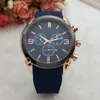 2023 Watches Relogio Masculino 45mm Military Sport Style Large Men Watches Fashion Designer Blue Brow Black Dial Unique Silicone Clock Watche