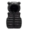 Gilet Automne Enfants Warm Down Gilet Bébé Coton Enfants Survêtement Vêtements Garçons Filles À Capuche Vestes 220827