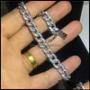 Jóias de pulseiras de tênis 20 estilo de luxo brilhante 925 SERLING SIER MTI SHAP