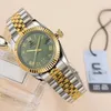2022 Woman Diamond Watch Ladies Watchs Gold 31mm 36mm Bracciale Giubileo Bracciale Wide Flat Strap Montre de Luxe 2813 Automatico in acciaio S2626666