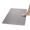 Carpets Shower Mat Non-Slip Comfortable Bathtub With Drainage Device PVC Loofah Waterproof Floor Mats For Wet Areas