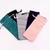 Velvet Gift Pouches Lipstick Dust Drawstring Sack Candle Perfume Jewelry Hair Packaging Bags