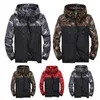 Herrenjacken, wasserdicht, fabelhaft, winddicht, Herbstjacke, glattes Sweatshirt, Camouflage, zum Klettern