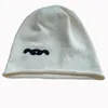 Zimowa czapka cała narciarstwo hip -hop TOque jesienna wełniana zimna czapka litera rombus hap hat podwójnie dzianie dla mężczyzn i 7048285