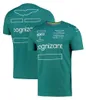 T-Shirt de l'équipe F1 2023, pilote de Formule 1, manches courtes, personnalisé, pour Fans de course, été, pour hommes et femmes, surdimensionné, Logo de voiture, Jersey