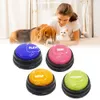 Recordable Talking Button Dog Toys Voice Recording Sound Button for Kids Pet Dog Child Interactive Toy Phonograph Answer Buzzers Party Noise Makers