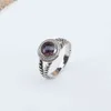 High Fashion Jewelry Designer Love Mens Ring Rings Diamond Womens Quality with Blue Topaz and Amethyst
