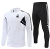 Real Madrids Halv Zipper Långdragning Träningsoveraller Jacka Fotboll TRACKSUIT träningsdräkt fotboll chandal futbol HAZARD ASENSIO ISCO chandal jogging Survetement