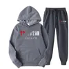 Men's Tracksuits Tracksuit Brand Printed Men's Sport 15 Warm Colors Two Pieces Loose Set Hoodie Pants Jogging Hooded