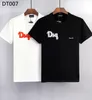 DSQ Phantom Kaplumbağa Erkek Tişörtleri 2023 Yeni Gelişler Erkek Tasarımcı T Shirt İtalya Moda Tshirts Yaz Desen T-Shirt Erkek Kalitesi 100% Pamuk Üstleri 10157