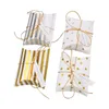 NIEUWE CANDYS TAG GOUD STRIPED DOTS KUILBAD EUROPESSENDE BRUID CANDY BOX Mixed Hand Gift Boxes