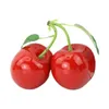 Feestdecoratie Fake Fake Cherry Tabletop middelpunt Wedding Lifelike Ornament voor thuiskeuken