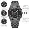 Wristwatches CHENXI Fashion Business Mens Watches Top Luxury Brand Quartz Watch Men Stainless Steel Waterproof Wristwatch Relogio Masculino 220826