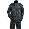 Herren-Trainingsanz￼ge Fr￼hling und Herbst Camouflage Outdoor Workwear Herrenbekleidung-resistenter Arbeitsversicherung Set
