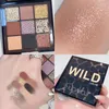 Eye Shadow 9 Color Shining Eyeshadow Palette Makeup Glitter Smoky Pallete Waterproof Cosmetics TSLM1