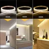 4mm smala LED -remsor 12V 480 lysdioder h￶g densitet flexibel kolv LED -strip ljusbandbelysning RA 90 3000K 4000K 6000K