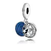 Metalli in lega sciolte perle incantesimi blu per pandora gioielli fai -da -te braccialetti europei braccialetti femminile gifts b032