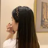 茶色のヘッドバンドヘッドラップデザイナーヘッドバンドfレターデザイナーアクセサリーヘアフープヘッドラップ女性ルクスリデザイナージュエリークロス