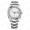 Orologio di fabbrica asiatico di alta qualit￠ 2813 Orologi da uomo meccanici automatici 116200 36mm White Dialse 116200- Orologi in acciaio inossidabile da donna d'argento in acciaio inossidabile vetro