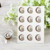 Confezione regalo 120 pezzi Eid Mubarak Ramadan Decor adesivi di carta etichetta adesivo sigillo scatola di caramelle per regali islamici Al-fitr etichette di imballaggio