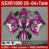 Suzuki GSXR-1000 K 3 GSXR 1000 CC K3 03 04 Bodys 147no.191 GSX-R1000 1000cc GSXR1000 03-04 GSX R1000 2003 2004 Enjeksiyon Kalıp Uçu TANK GELİK GELİK