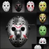 Party Masks Stock Halloween Costume Scary Horror Jason Mask Fl Face Masquerade Cosplay Skl Festival Drop Delivery 2021 Home Garden Fe DH5IV