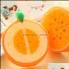 Cleaning Brushes Cute Fruit Shape Mti-Function Kitchen Sided Sponge Double Use Cleaner Washing Dish Bowl Tools Soft Dh0723 T03 Drop D Dhgbi