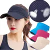 Berets Tennis Caps Long Wide Brim Sun Hats Unisex Adjustable Sport Running Sunscreen Cap Empty Top Quick Dry Breathable