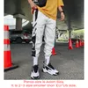 Herenbroek streetwear hiphop joggers mannen losse harem enkel lengte broek sport casual hevel witte techwear 220827