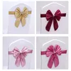 Stuhlhussen 10 Stück Stretch elastische Hochzeitsschärpen Bankettbänder mit Schnallen DIY Schleifen Krawatte Heimdekoration