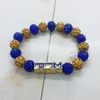 Bedelarmbanden email kleur metaal sigma gamma rho bead armband sorority samenleving glanzende strass sieraden elastische bangle