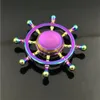 Dhl Hot Fidget Spinner Toys Rainbow Hand Spinners Tri-Fidget Metal Gyro Drag￣o Asas de Eye Spinning Top 52