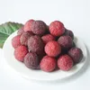 زخرفة الحفلات فو ، Red Bayberry Myrica Rubra Waxberry Fruit Model El Room Cafa Bar Shope Store