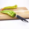 Other Kitchen Storage Home Portable Chili Pepper Corer Stainless Steel Zucchini Courgette Cucumber Corers Special Kitchen Gadgets with Serrated Edg 220827