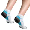 Calzini da uomo 1 paio fascite plantare sport all'aperto caviglia alta regalo assorbe il sudore home running allevia il dolore accessori compressione