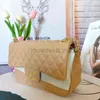 Designer Channel Chanelle Bag Bolso de mano para mujer Nueva Europa América Lujoso Caviar Un hombro Messenger Casual Moda Retro Cuero Incluso bolso