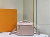 Bolsas diseñadora bolsa para mujer rosa claro m40780 Pochettemetis MM 2way hombro bolso de mano de mano