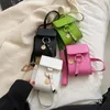 Torby wieczorowe mody mini pudełka na torebki z telefonami komórkowymi Wysokiej jakości skórzana torba crossbody dla kobiet ramię łańcuchowe